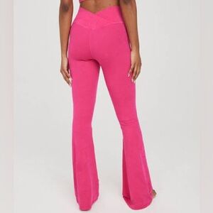 OFFLINE by Aerie Real Me High Waisted Crossover Flare Leggings